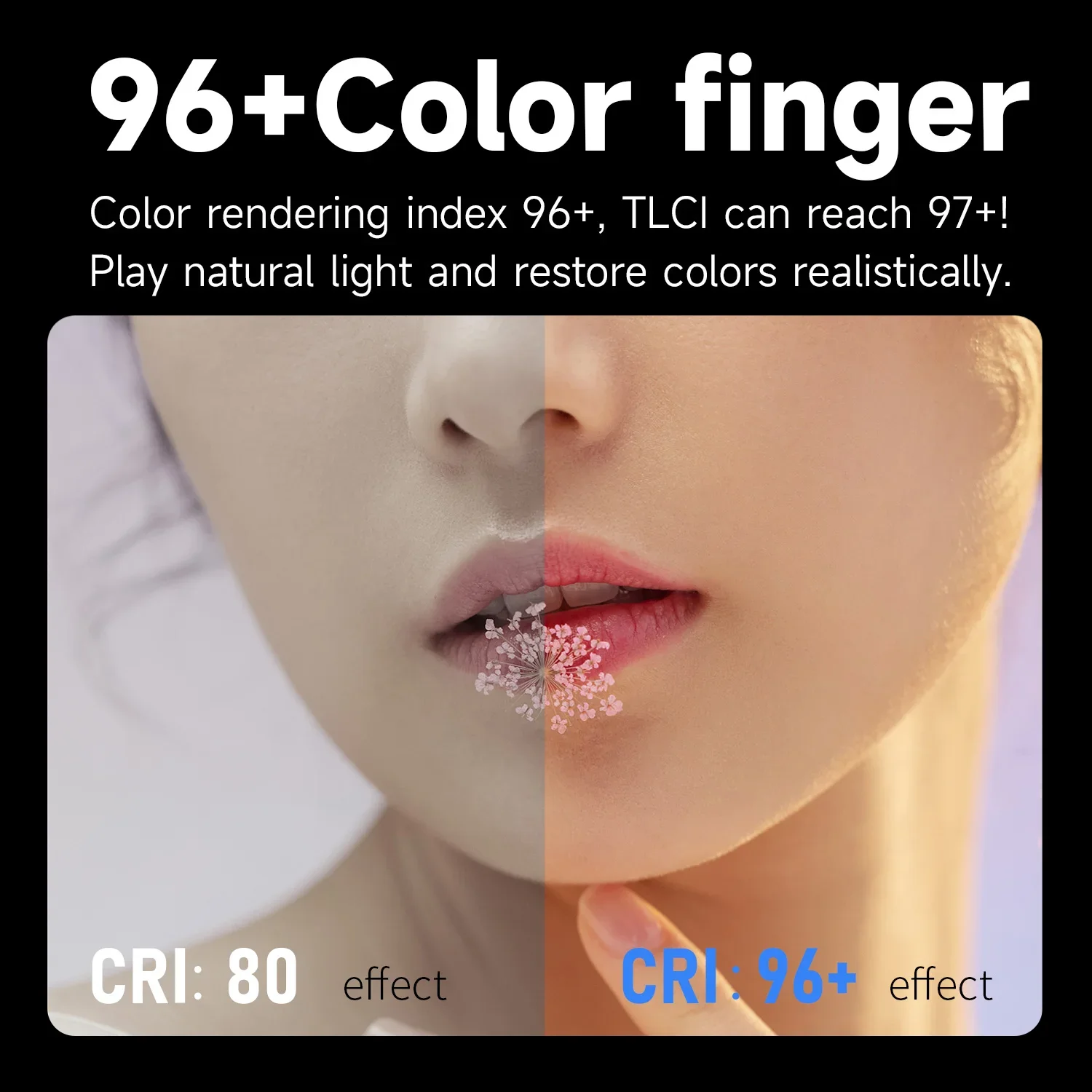 Portable 100W Photography Pocket Light K100 Full Color Soft Fill Light Portrait Shooting COB Light Multi-Scene Applicable Lamp