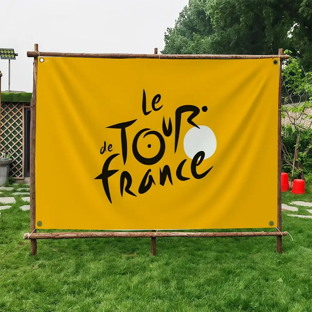 T-Tour de France-S Flags Home Yard & Garden Decor Banner - Indoor Outdoor Wall Hanging Flag