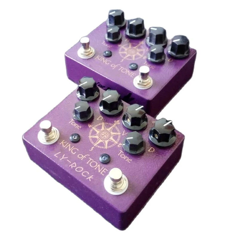 LYR Pedal(LY-ROCK),Guitar OVERDRIVE Effect Pedal, LY-ROCK King Of Tone Overload Monoblock Effect V4 Overload Single Block Effect