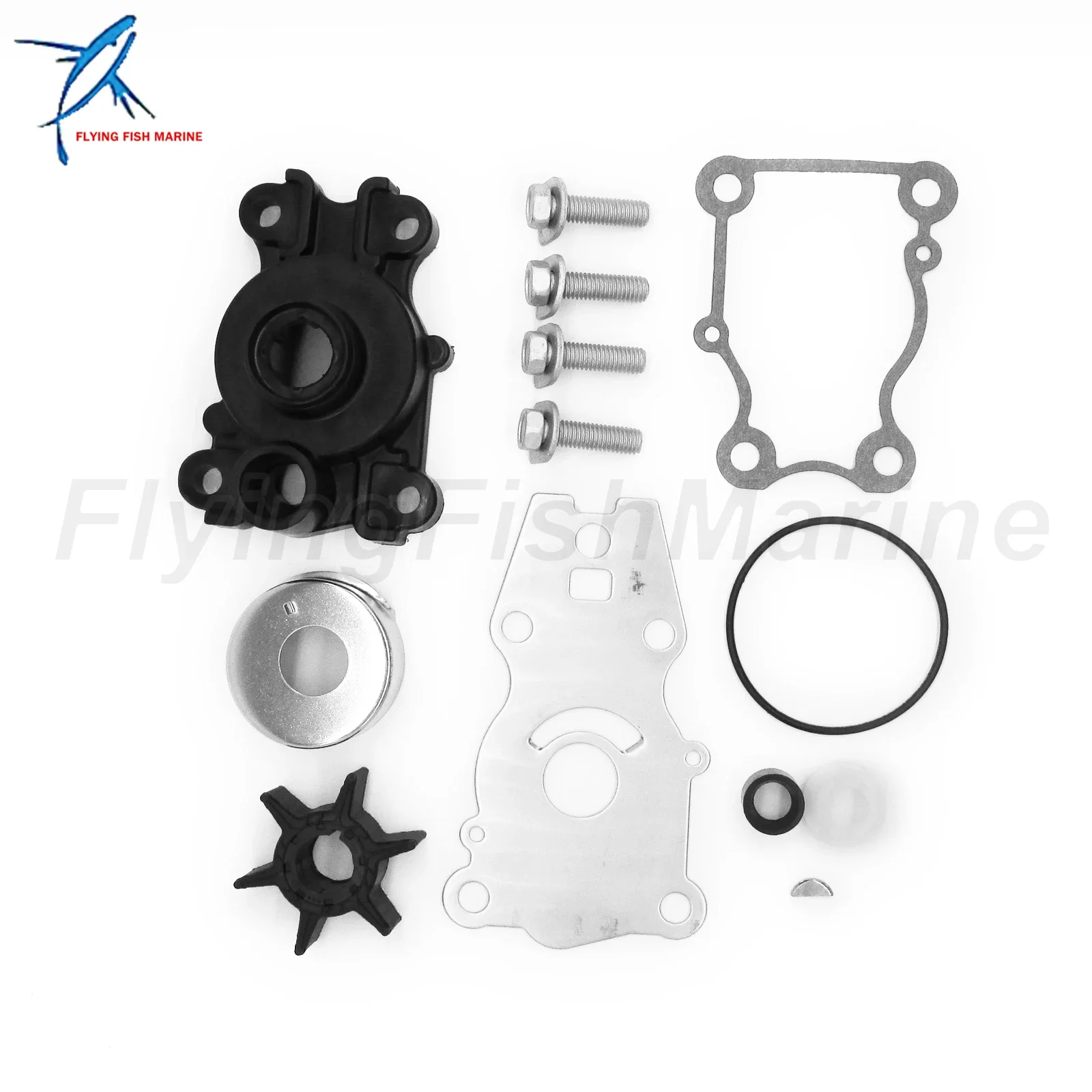 Outboard Engine 66T-W0078-00/01 18-3440 18-3413 Water Pump Repair Kit with Housing 66T-44311-00 for Yamaha 25HP-40HP T25 F30 F40