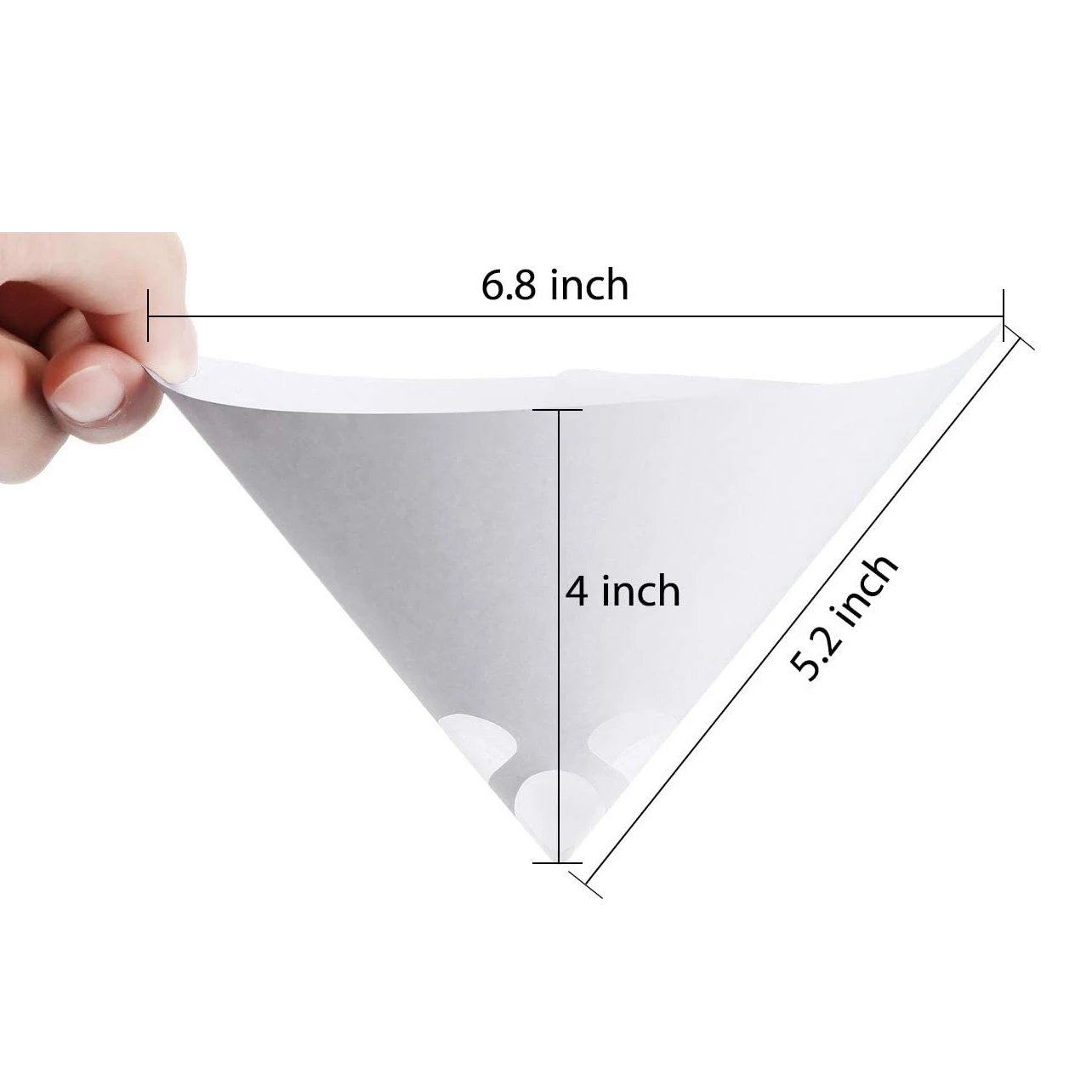 WON 100 Pack 100 Micrometre Paint Cone Paint Strainers With Fine Nylon Mesh Automotive Arts Crafts Hobby Painting Projects