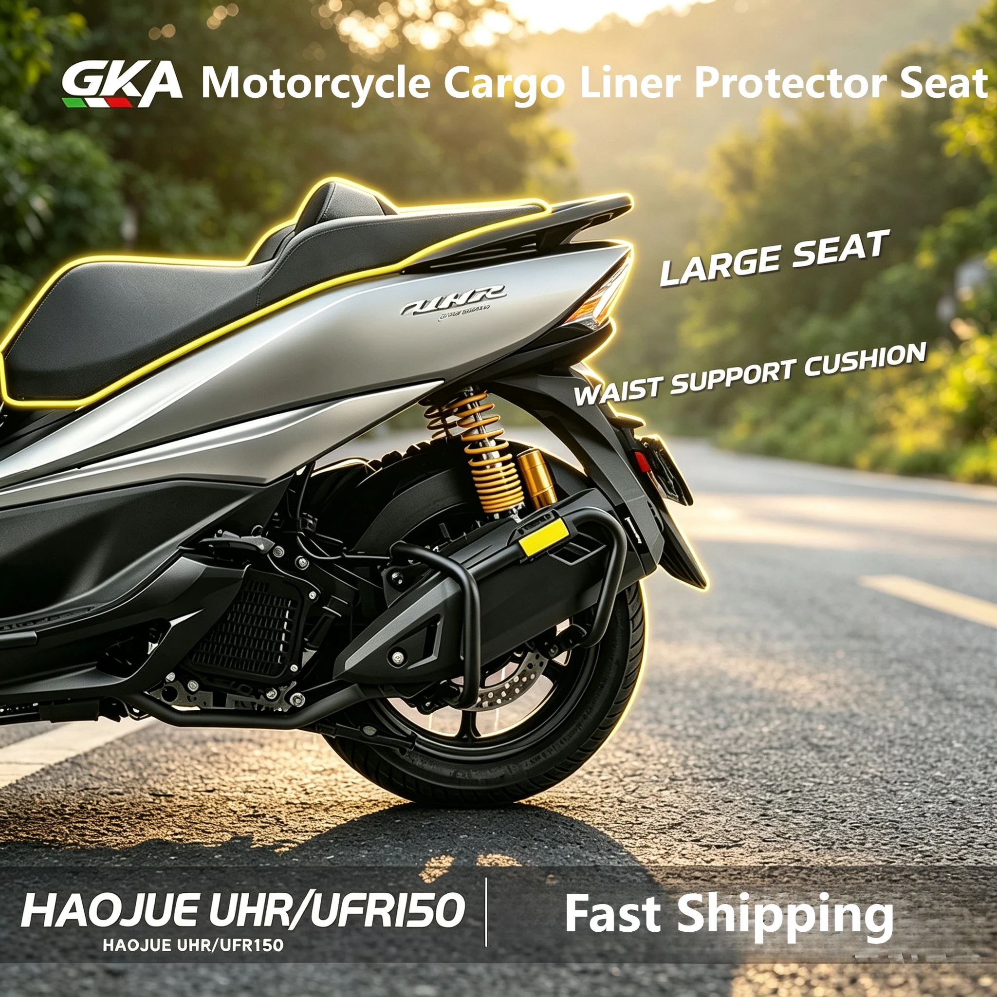 Motorcycle Cargo Liner Protector Seat For HAOJUE UHR150/UFR150 2025 2026 Bucket Pad Storage Luggage Box Liner Pad Accessories