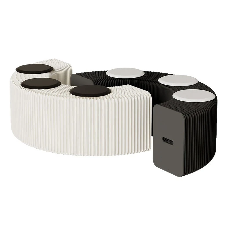 

Telescopic sofa stool fashion paper stool Nordic small apartment furniture low bench creative space saving stool