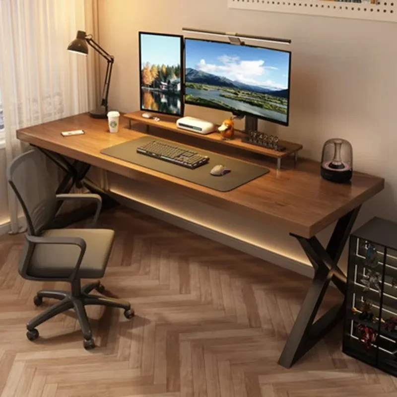 Computer desk Desktop Home student study simple desk Bedroom Rectangle table Workbench Modern desk