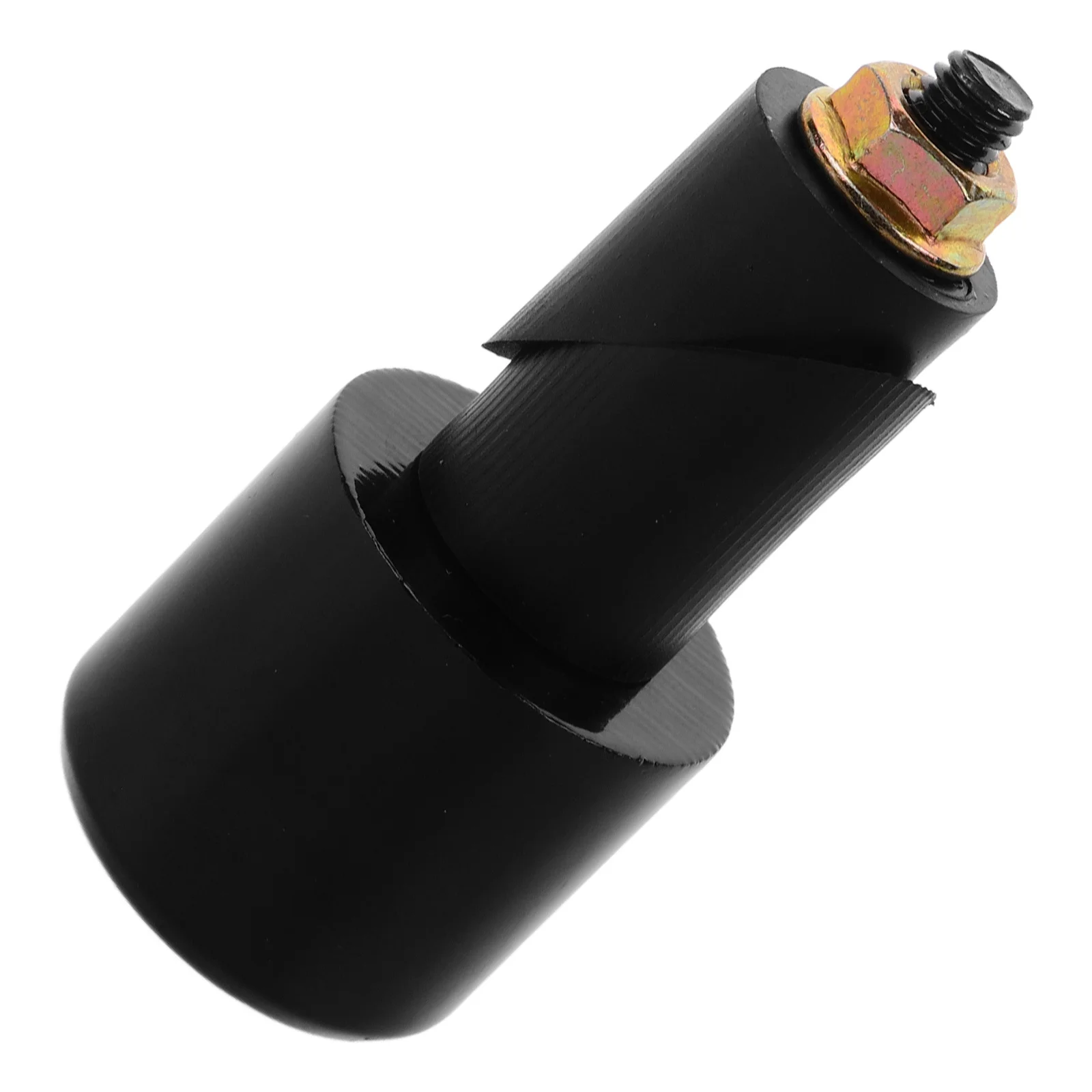 

Motorcycle Handlebar End Plugs Hand Grip Caps Metal Black Small Size Universal Fit For Bikes Balance Safety Enhancement