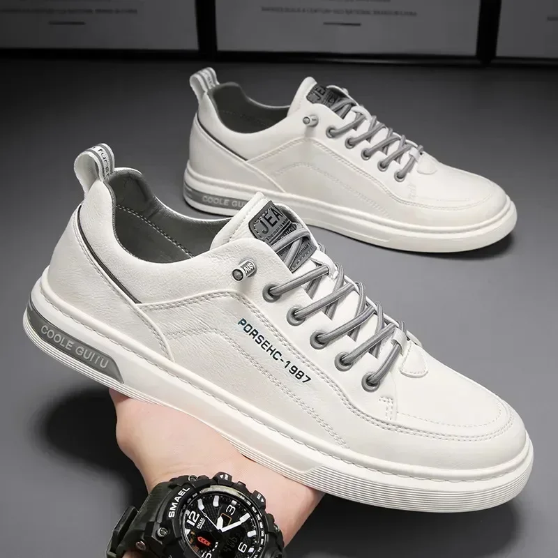 

Shoes for Men Comfortable Flat Men's Casual Shoes Outdoor Wild Men's Sneakers High End Fashion One Pedal Dress Shoes Male