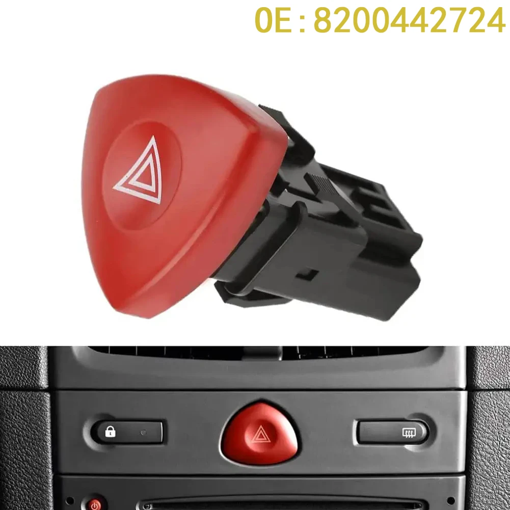 FOR OPEL Renault Trafic Espace Laguna Opel/Vauxhall Vivaro Nissan Car Emergency Hazard Lights Warning Switch Button 8200442724