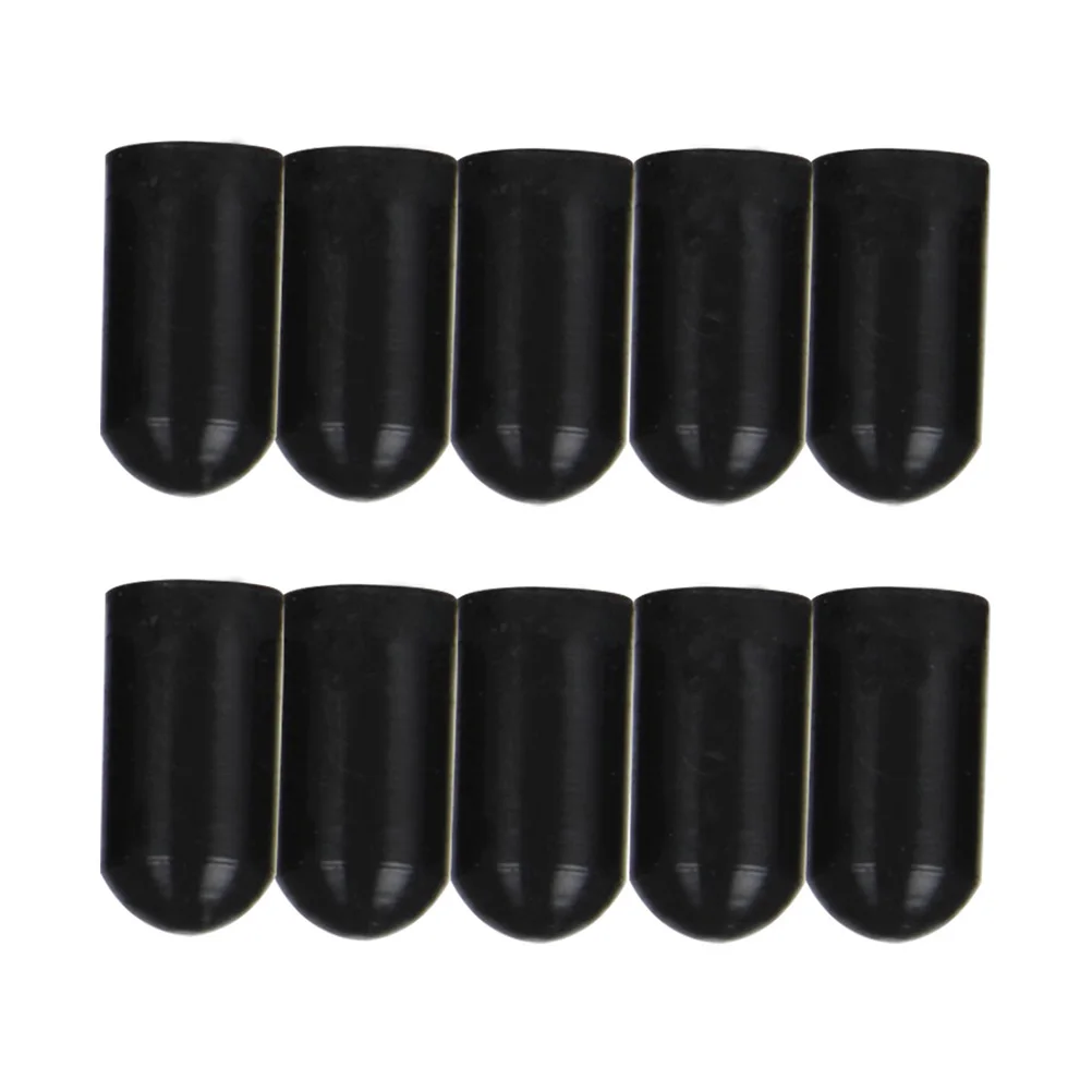 

10 Pcs Drumstick Protector Silent Tip Practice Silicone Protectors Cover Drumsticks