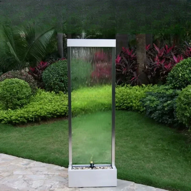 

Independent Glass Waterfall, Waterfall Wall