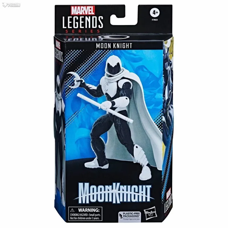 Original Hasbro Marvel Legends Series Moon Knight Anime Figure Toy Model Collection - view 6