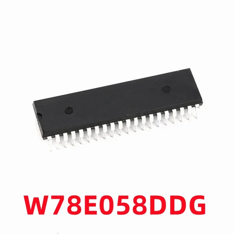 1PCS New Original W78E058D W78E058DDG Direct Insert 40 Foot DIP-40 Single Chip Computer