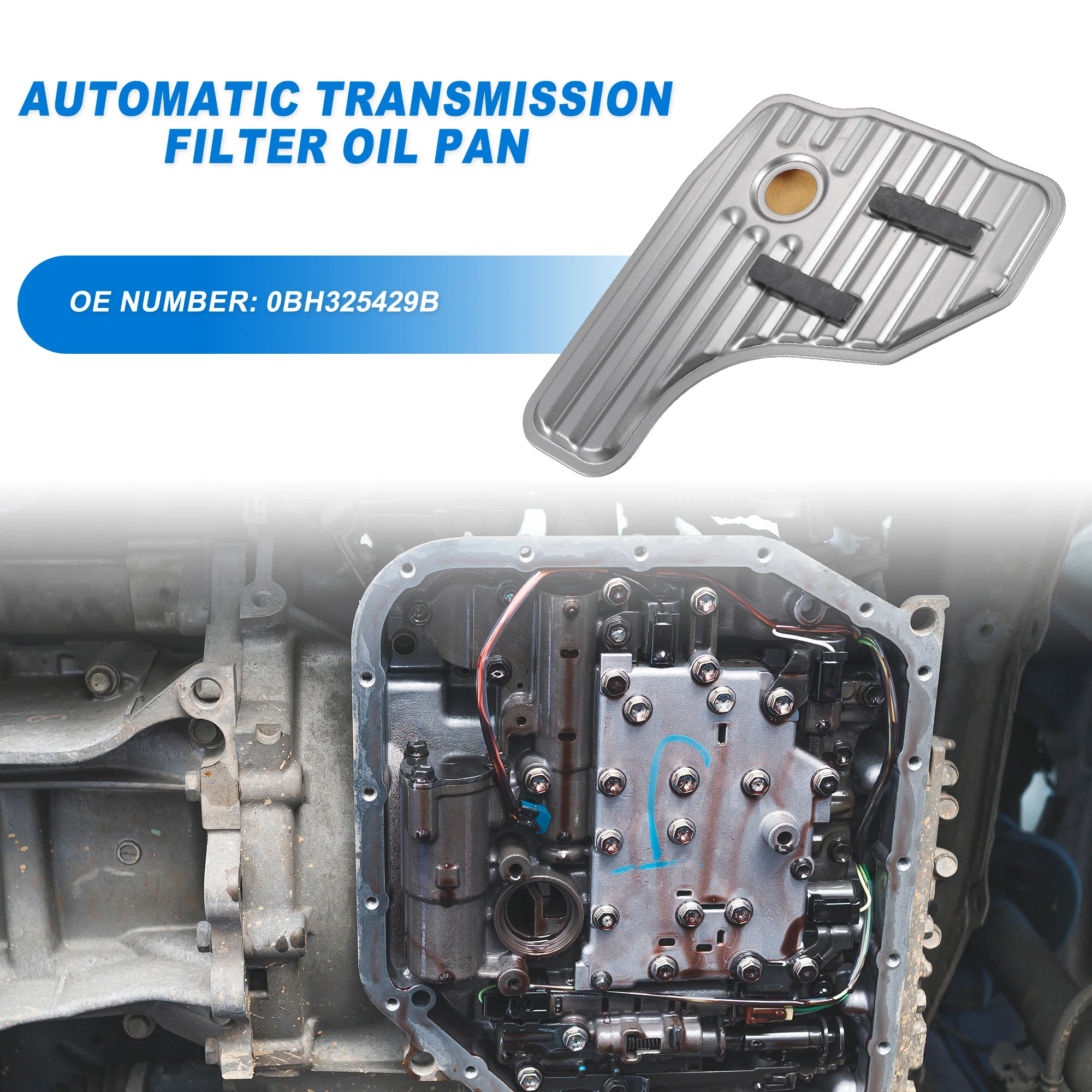 

UXCELL Car Transmission Fluid Filter Oil Pan for Volkswagen Tiguan Off-Road Vehicle Closed 2.0 TDI for Audi Q3 off-road
