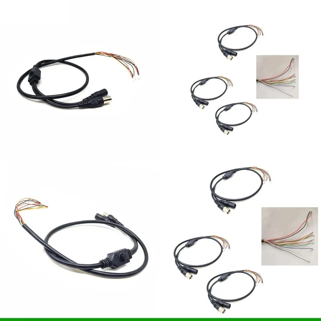 

U55C Professional 11 Cores CCTV Camera Cable With OSD Menu Control Power And BNC Video For Easy Installation