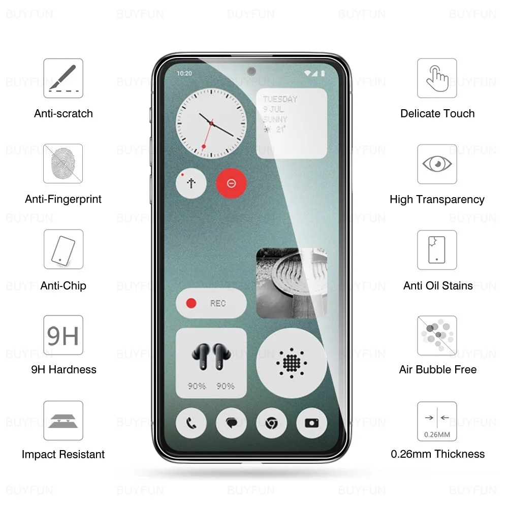 Tempered Glass For Nothing CMF Phone 1 5G Screen Protector For Nothing Phone 2a Plus NothingCMF1 Nothing2a plus Protective Glass