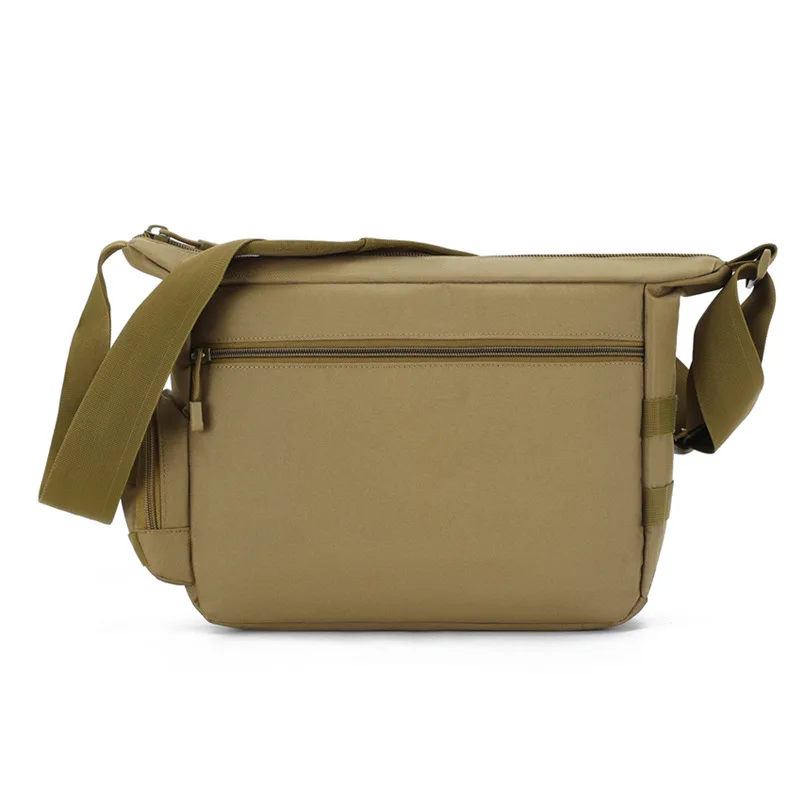 Men Camouflage Shoulder Bag Tactical Fishing Camping Tote Trekking Climbing Bags Large Multi-Pocket Travel Laptop Messenger Pack