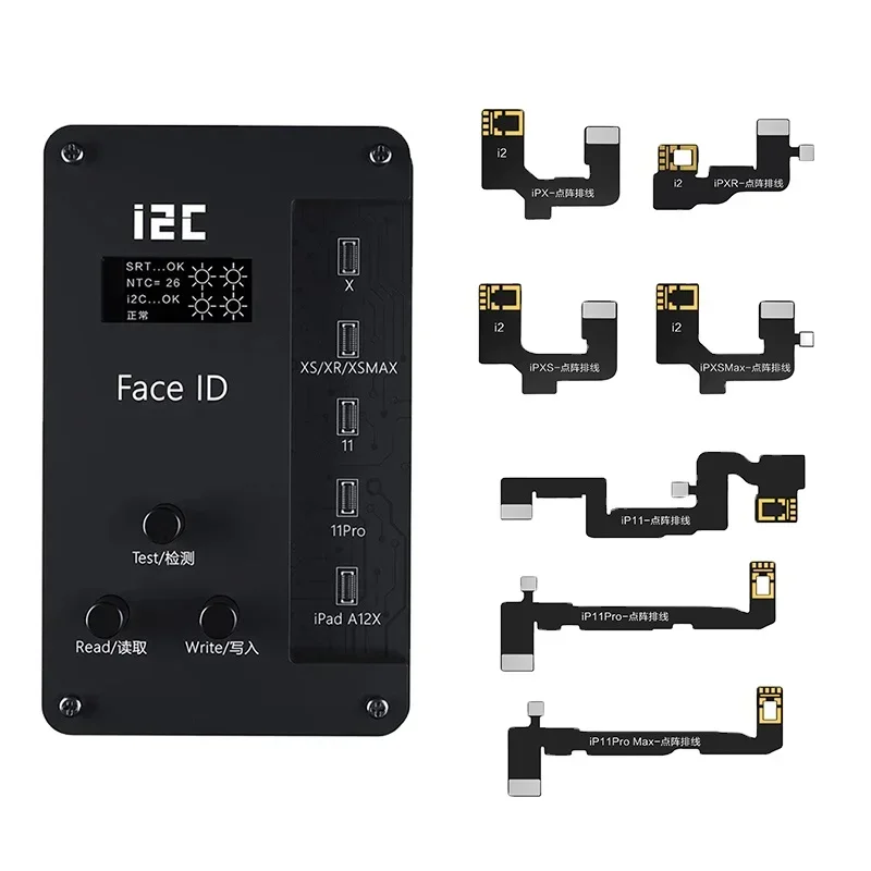 I2C ID IFace-V8 Replace the Dot Matrix Cable For  12 11 Pro Max XS X Reading Writing Programmer Face ID Repair Tools