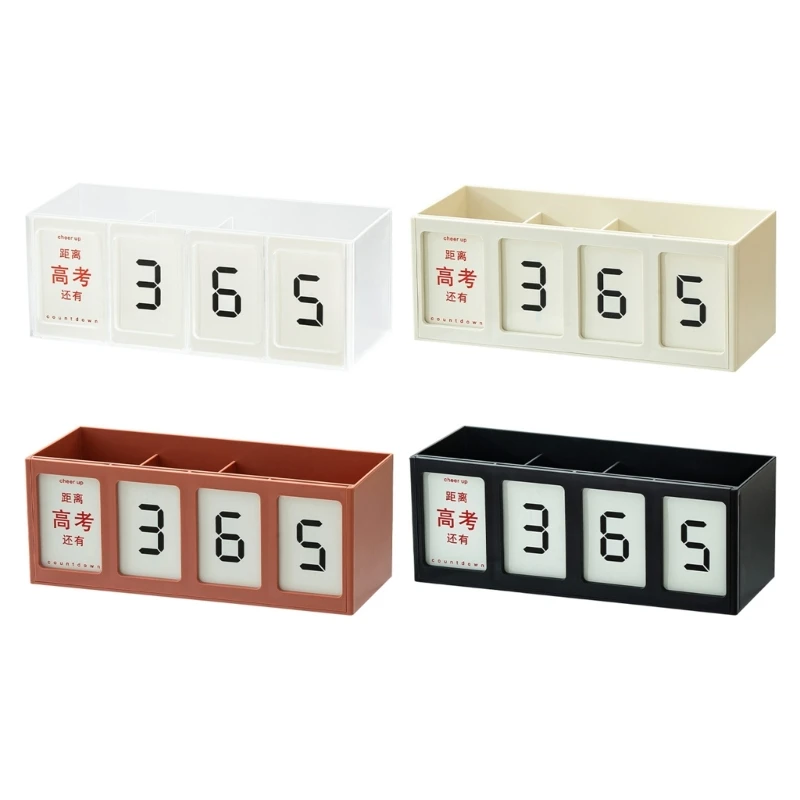 Large Capacity Pen Holder for School Pencil Holder with Calendar Desk Organizers Pencil Storage Organizers Marker Holder