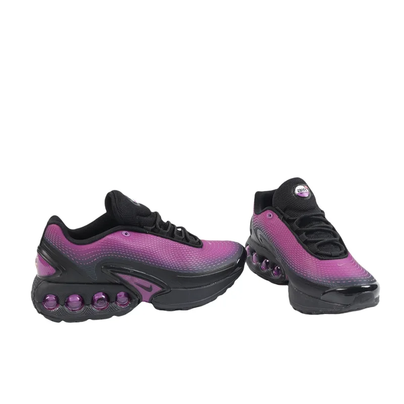 Nike Air Max DN Men Women Purple Anti-Slip Air Cushion Mesh Breathable Low-top Athletic Casual Running Shoes HQ3605-505