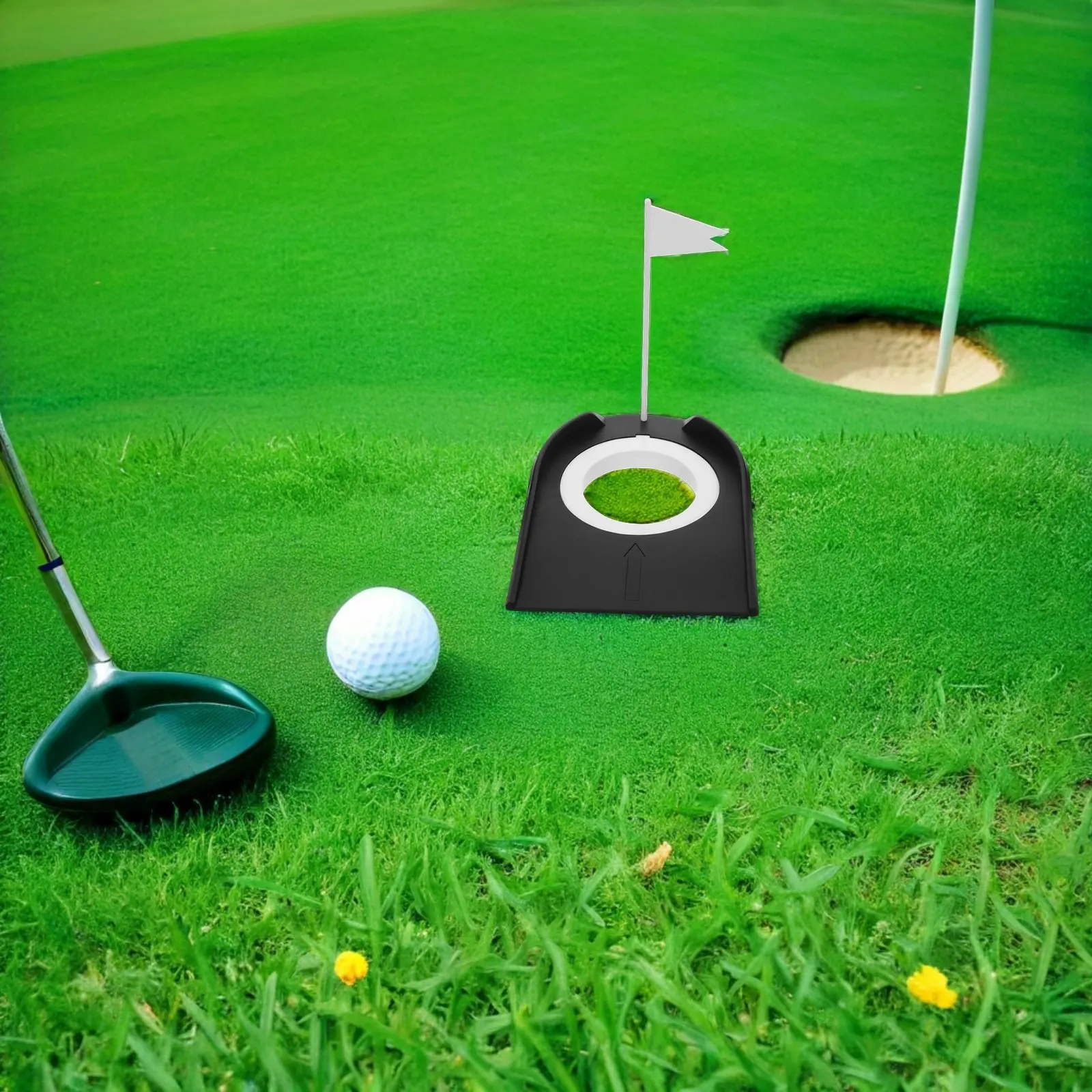 

Набор из 4 дисков для гольфа: портативные, с устойчивой основой, для тренировок в помещении и на улице, улучшающие точность ударов.