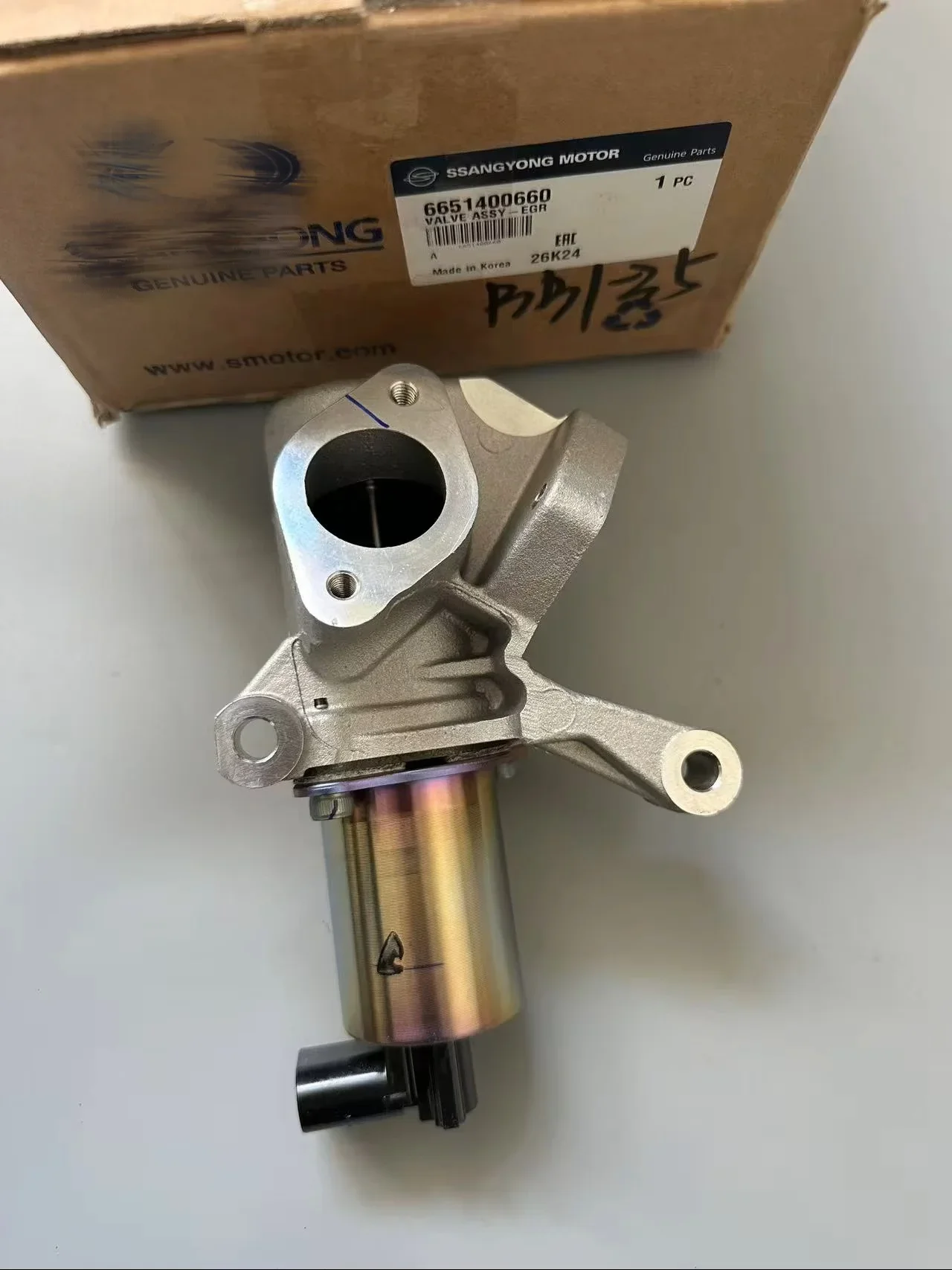 Válvula EGR elétrica genuína 6651400660 para Ssangyong Actyon Kyron Rexton Actyon Sports Rodius/Stavic