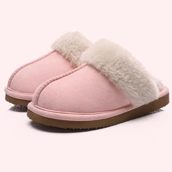 Bebealy Winter Warm Fuzzy House Slippers Women Antiskid Indoor Fur Slippers With Memory Foam Fluffy Bedroom Cozy Slippers Female