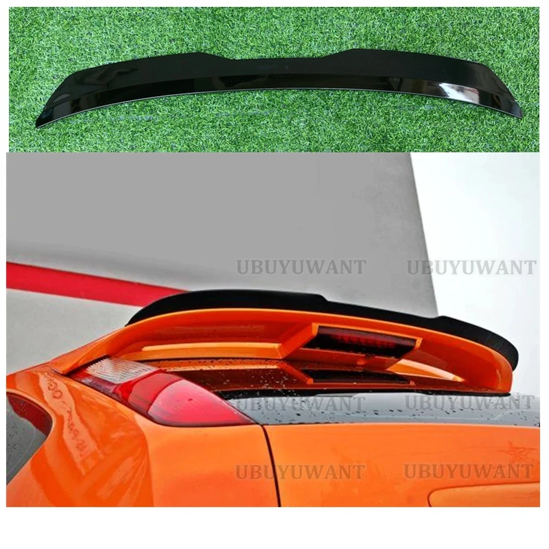 For Ford Focus ST MK2 MK2.5 Hatchback High Quality ABS Material Top Spoiler Wing Trunk Lip Boot Cover Car Styling