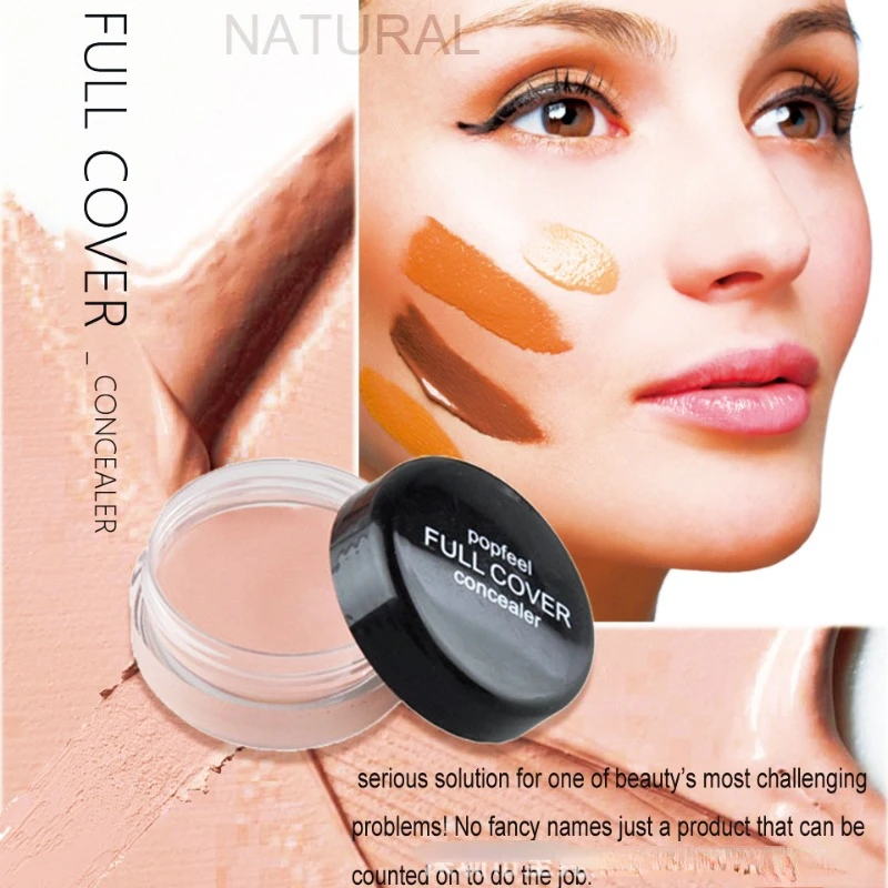 Concealer Matte Foundation BB Cream High Coverage Concealer Corrector Anti Dark Circle Freckle Face Makeup Base Cosmetics