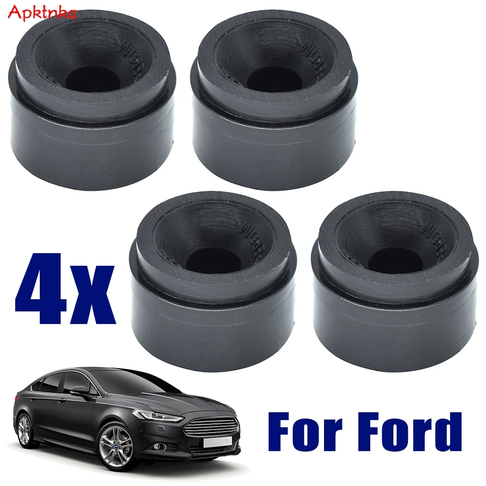 APKTNKA 4x Engine Rubber Mounting Bush For Ford Mondeo Focus C-Max Galaxy Fiesta Protective Cover Under Guard Tray Plate Rubber