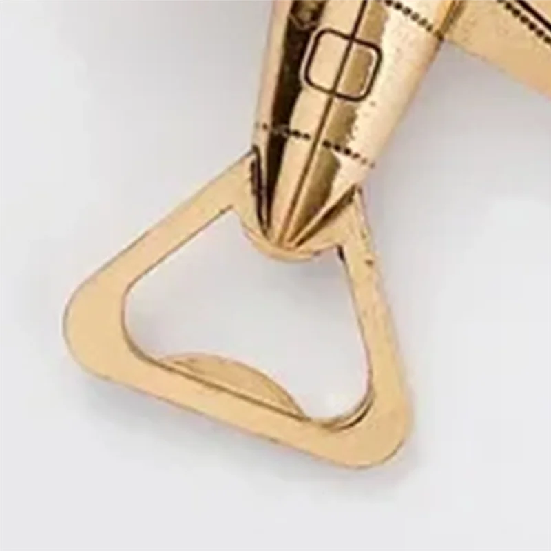 

J1UL1N Aircraft Beer Opener Gift Metal Screwdriver Home Daily European Wedding Gift Return