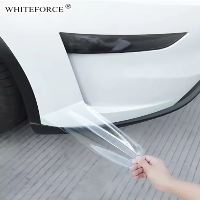

For Tesla Model Y Juniper 2025 Bumper Sides Corner TPU Protector Film Anti-Scratch Film Invisible Car Clothing