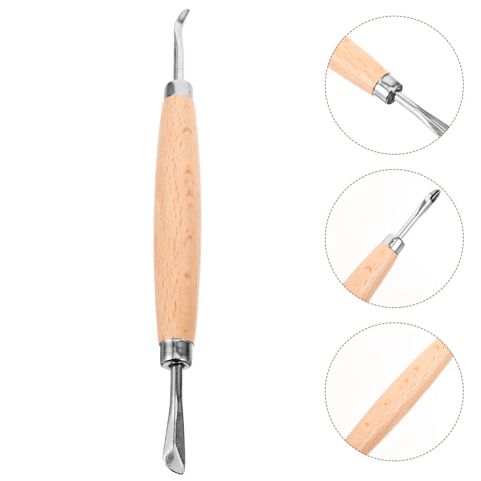 

Edge Skiving Tool Wide Mouth Leathercraft Edge Trimmer Durable Beveler for Leatherworking Crafts Leatherworking Tool Set