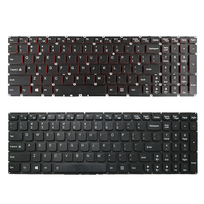 Nowa klawiatura laptopa dla LENOVO Y50 Y50P Y50-70 Y50-70AS Y50-80 Y50-70AM Y70P-70 U530