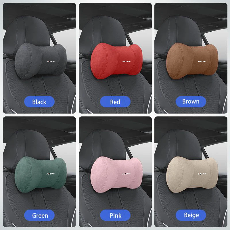 Car Seat Headrest Pillow Neck Support Protector Cushion For Hyundai Accent Tucson Sonata Elantra Veloster Solaris Kona Azera Get