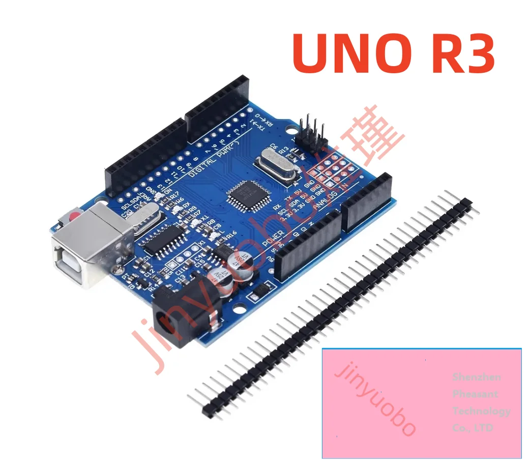 （1-10piece） UNO R3 Official (CH340G) MEGA328P Chip for Arduino UNO R3 + USB/TYPE-C CABLE ATMEGA328P-AU Development Board 16Mhz