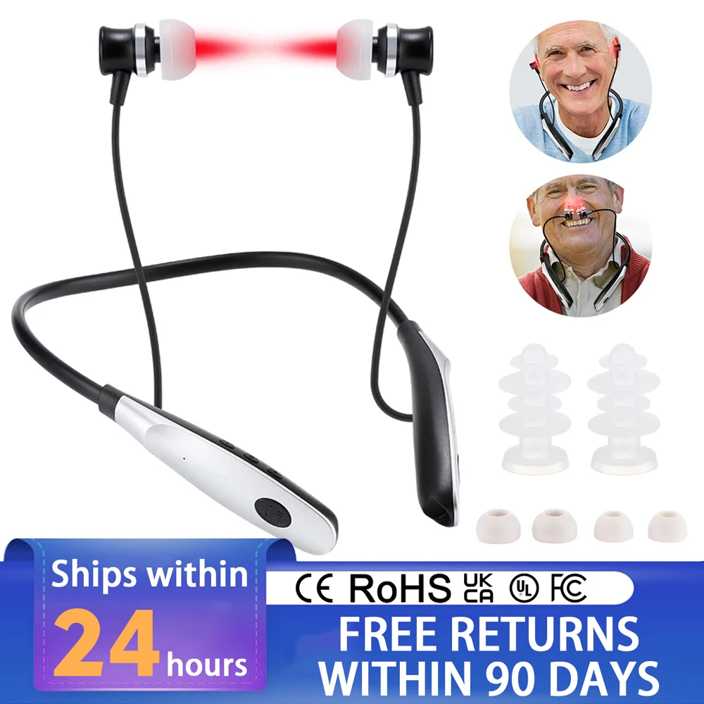 

Лазерная терапия ушей от шума в ушах, отит, 650 нм, устройство глухоты красного света, физиотерапия шума в ушах, гипертония