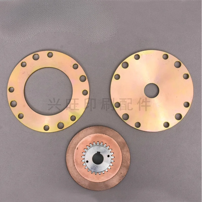 三菱印刷機用 25 歯ブレーキパッドクラッチアセンブリ 1 個