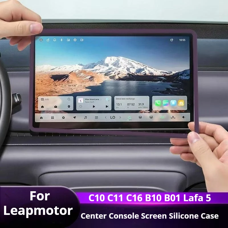 capa-protetora-de-silicone-para-tela-do-console-central-do-carro-leapmotor-c10-c11-c16-b10-b01-lafa-5-protecao-para-tela-de-navegacao