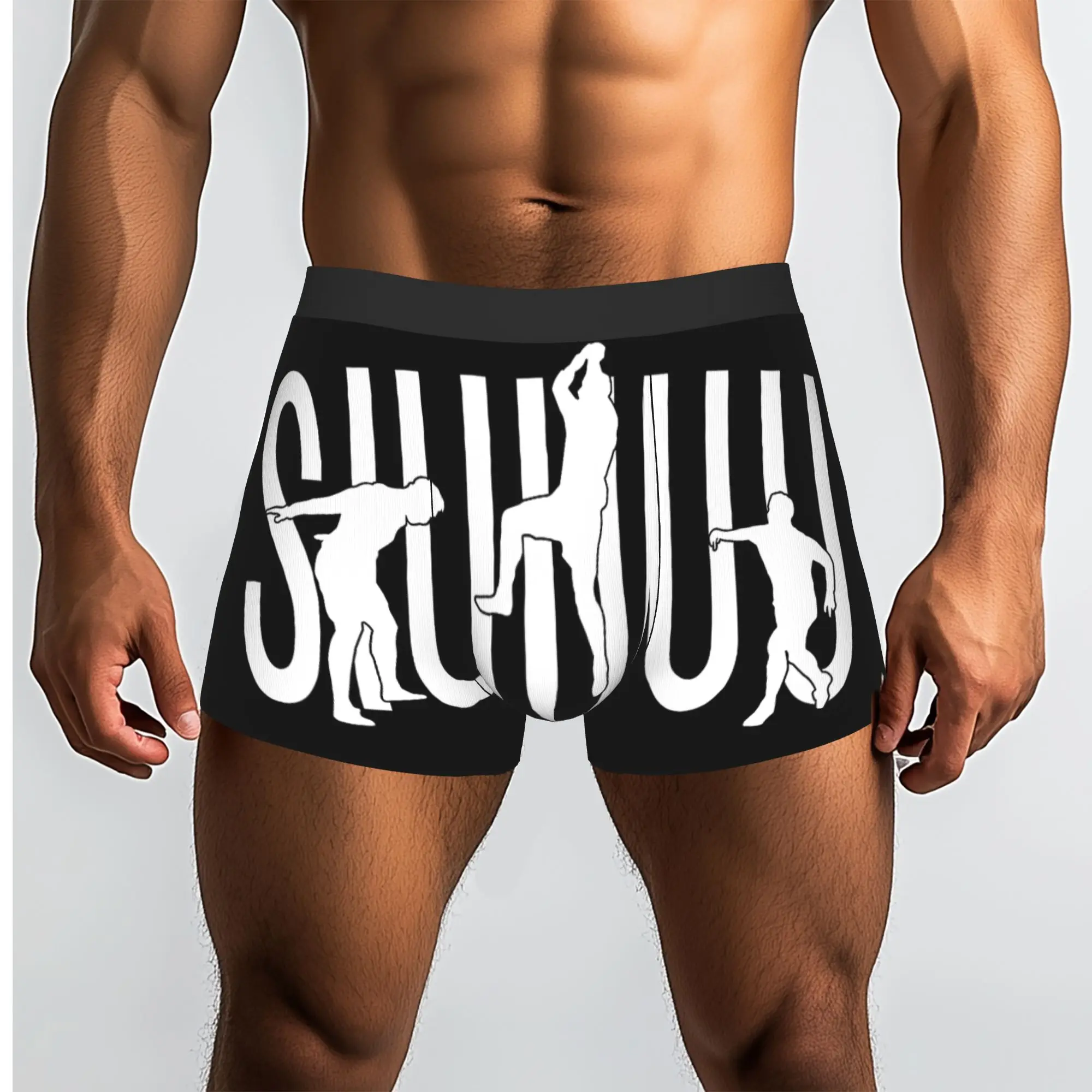 Siuuu Funny Soccer Football Boys Soccer Player siuuu Underpants Homme Panties Male Underwear Comfortable Shorts Boxer Briefs