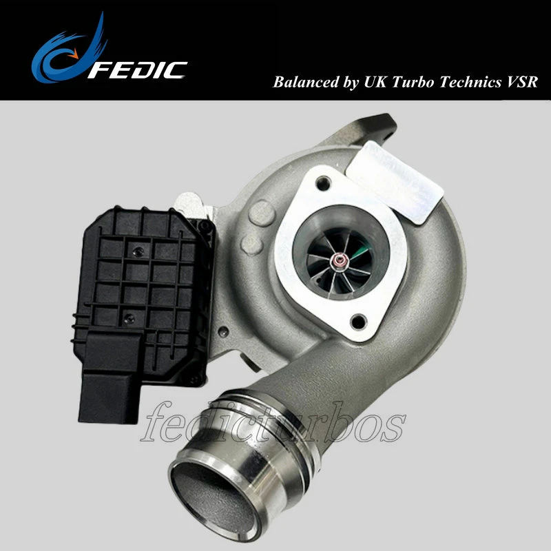 Fedic 28231-4A740 billet turbine GTE1449VZ 840140-0006 full turbolader for H-1 Grand Starex 2.5 CRDi 168 Kw 170 Kw 2017 balanced