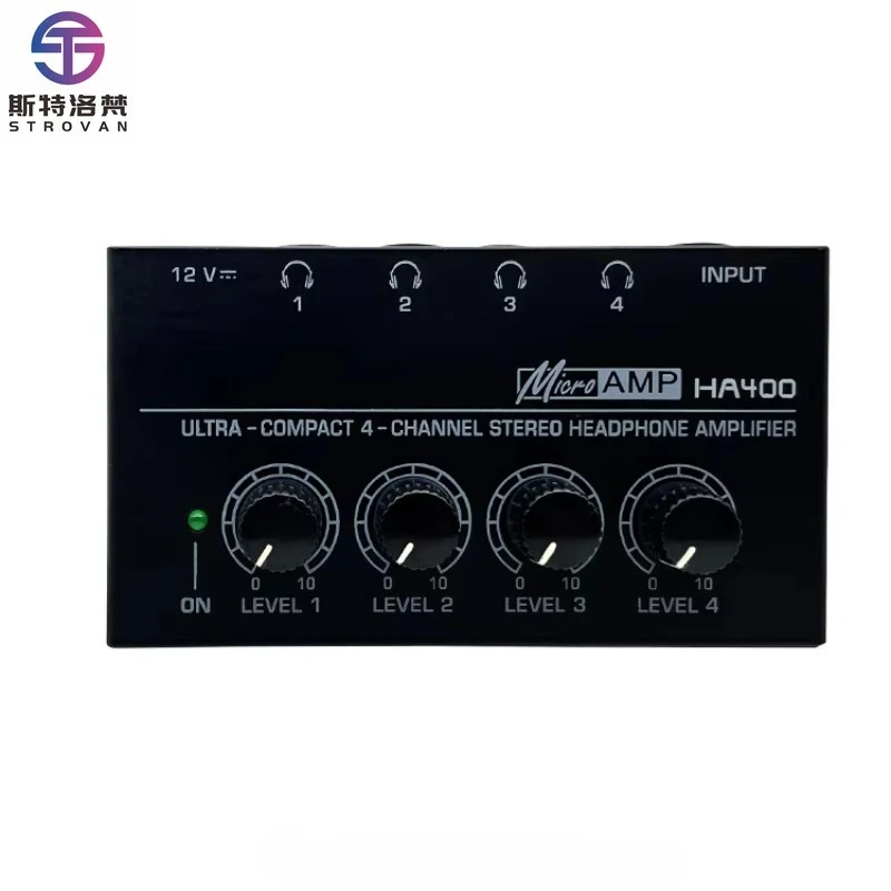 

HA400 4-channel ing Headphone Amplifier Headphone Amplifier High Resolution Headphone Amplifier
