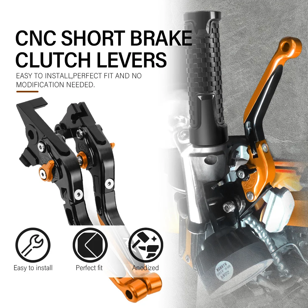 For 390 790 890 Adventure R/S 2019 2020 -2024 2025 Brake Clutch Lever Handlebar 390ADV 890 Adventure Motorcycle CNC Brake Levers