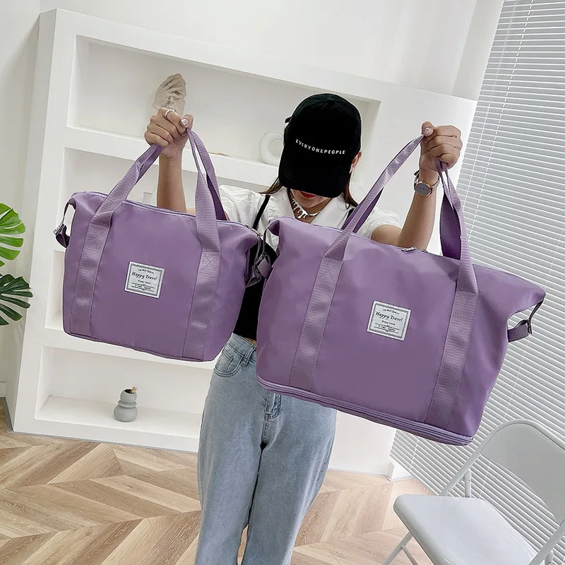 

Sports Fitness Swimming Yoga Travel Korean Version Dry Wet Separation Large Capacity Single Shoulder Handbag for Women