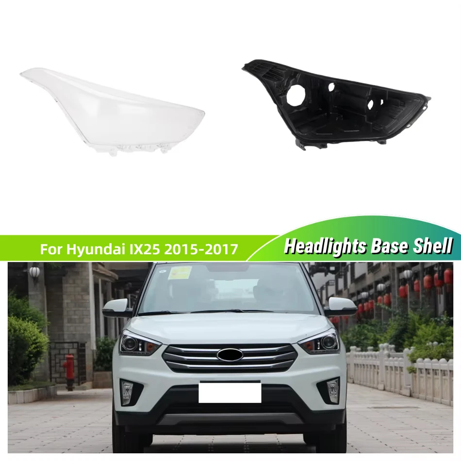 

For Hyundai IX25 2015 2016 2017 Car Products Base Head Lamp Shell Headlamp Base Fixing Bracket Front Lamp Lens