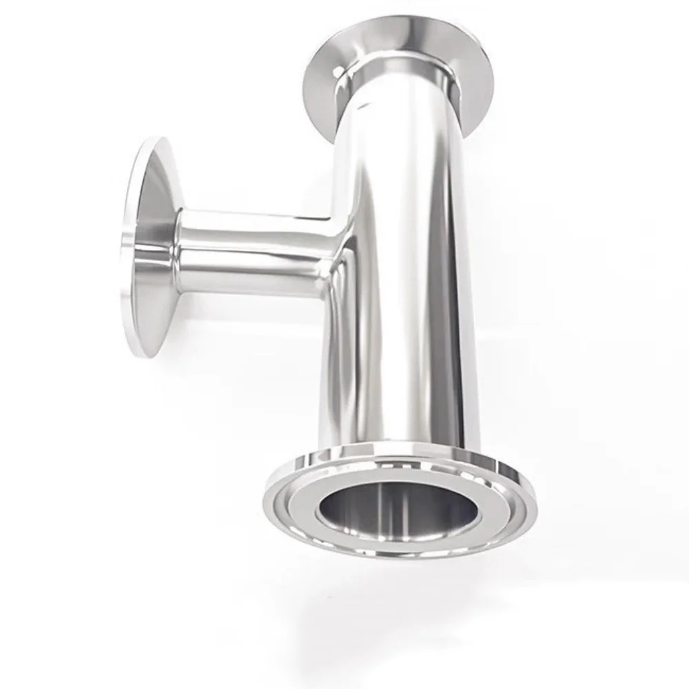 

Зажим Φ102 мм, внешний диаметр 119X106 мм, редукционный тройник из нержавеющей стали 304, санитарный редукционный тройник, пищевой Т-образный фитинг, переменный трехходовой