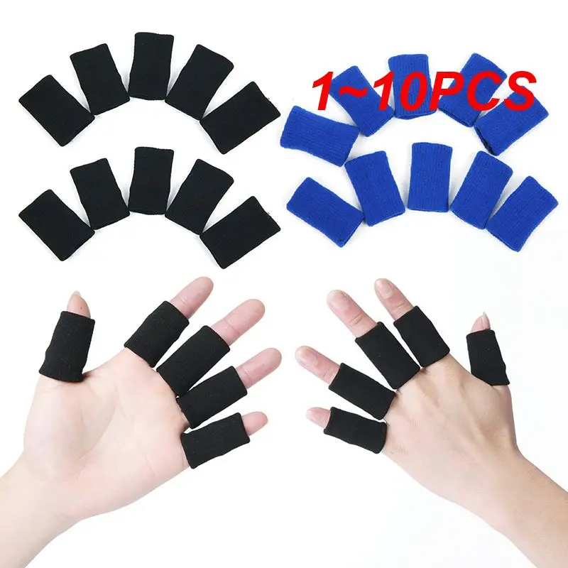 Stretchy Sports Finger Sleeves Arthritis Support Finger Guard Outdoor Basketball Volleyball Finger Protection New