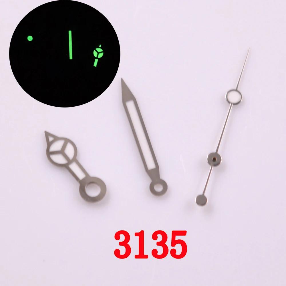 FIT 3135 movement watch Hands 3135 hands  luminous