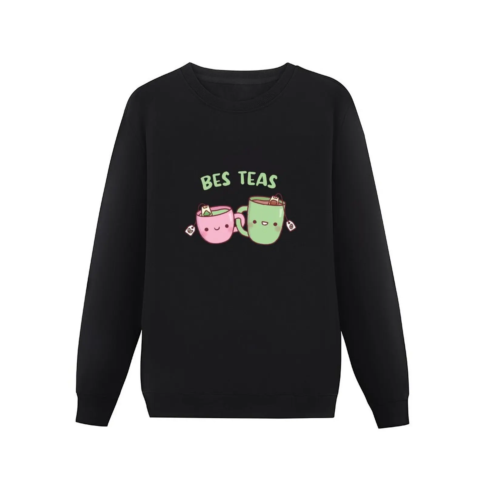 Cute Mugs Bes Teas Besties Pullover Hoodie autumn oversize sweatshirts