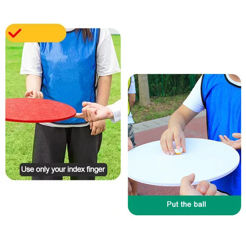 Kinderen Volwassen Spalkrelais Vilten bord Leuke spellen Buitenspeelgoed Teamgebouw Rekwisieten Interactie Zintuiglijke balans Sport Uitbreiden Training