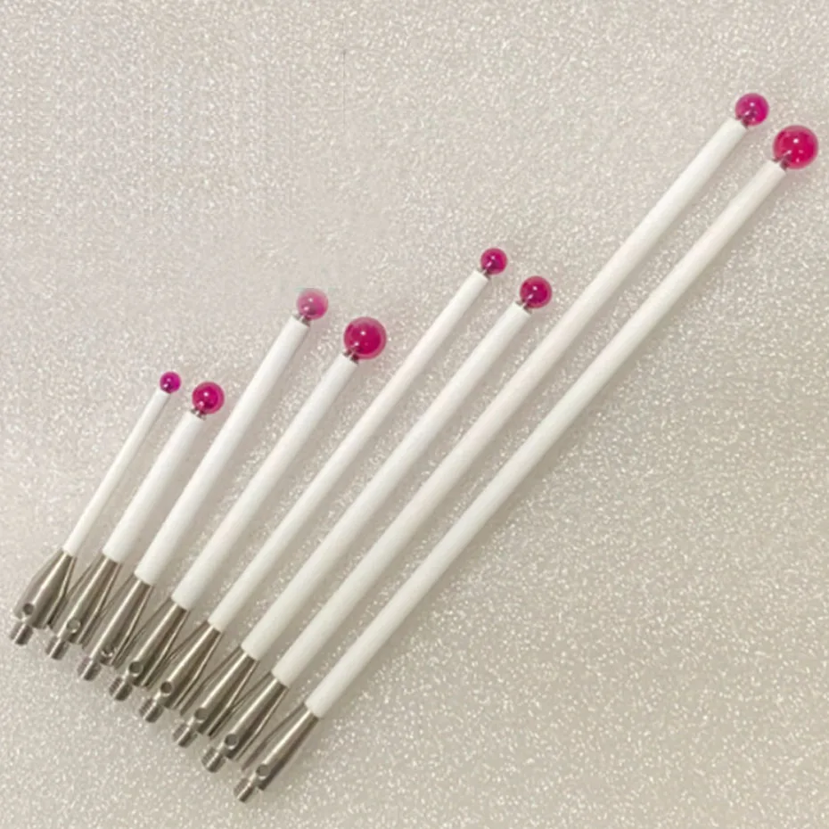 Ruby measuring needle M4 thread CNC machine probe ceramic rod extension rod Ruby measuring needle drawing customization