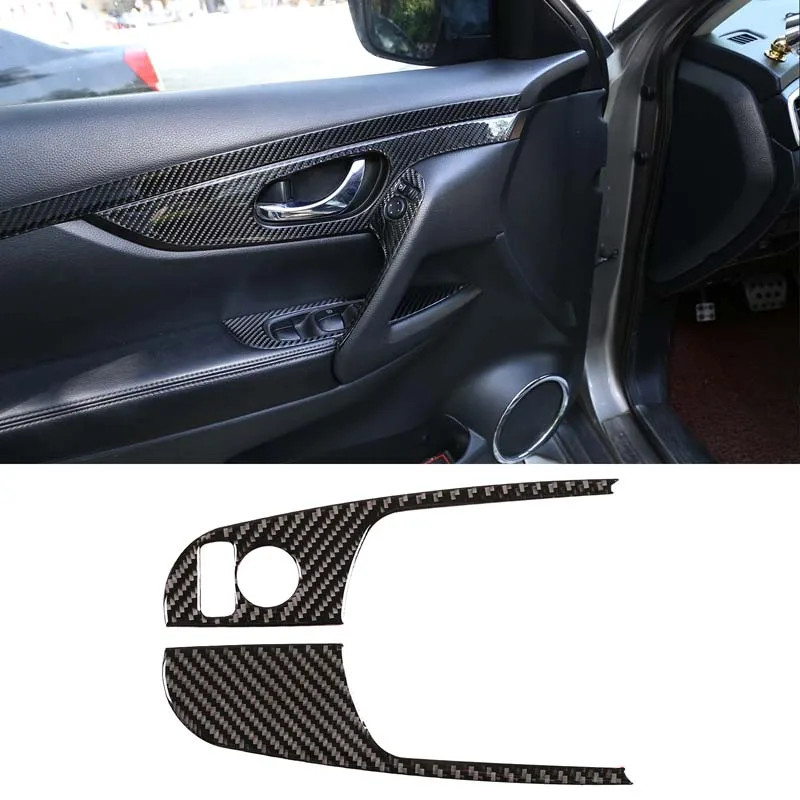 

Rearview Mirror Switch Frame Trim Sticker Dashboard Button Frame Decoration Car Accessory For Nissan X-Trail Rogue T32 2014-2018